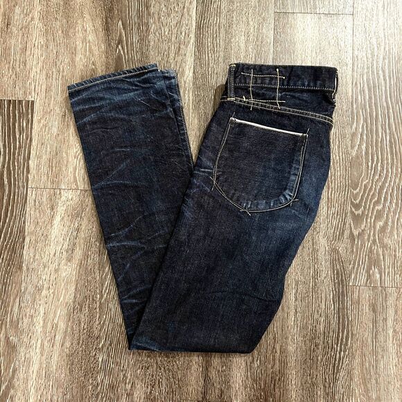 KURO Diamante Selvedge Japanese Denim Distressed Jeans Made in Japan W 30 NWOT M - Picture 6 of 14